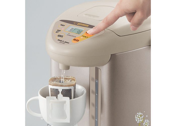 Chức năng rót nhỏ giọt của bình thuỷ điện Zojirushi CD-JUQ30