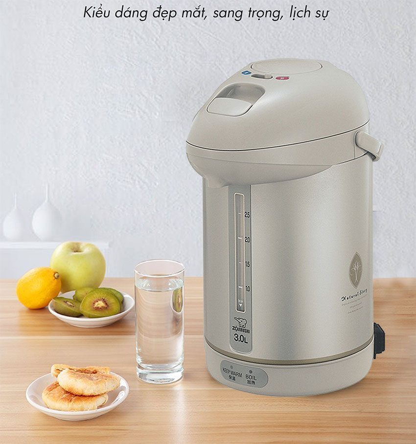 Bình thủy điện Zojirushi ZOBT-CW-PPQ30-TK - Hàng chính hãng