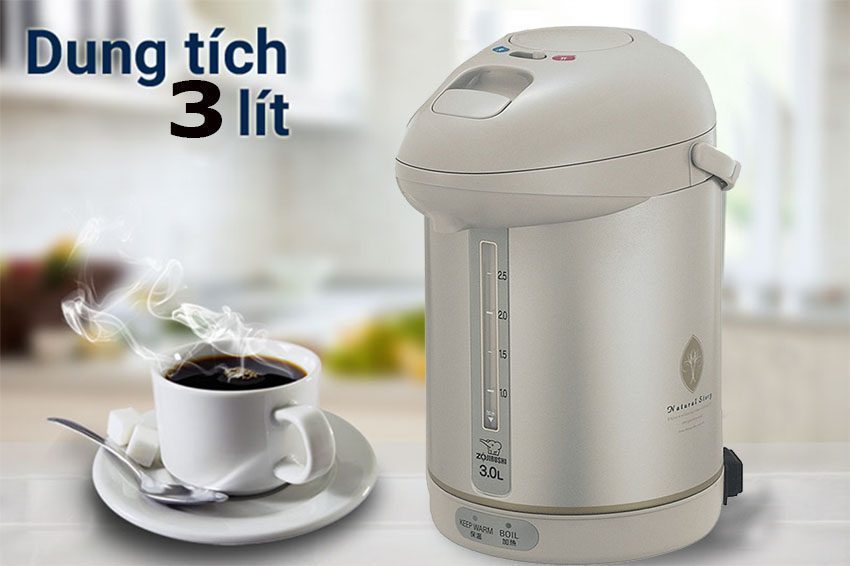 Bình thủy điện Zojirushi ZOBT-CW-PPQ30-TK - Hàng chính hãng