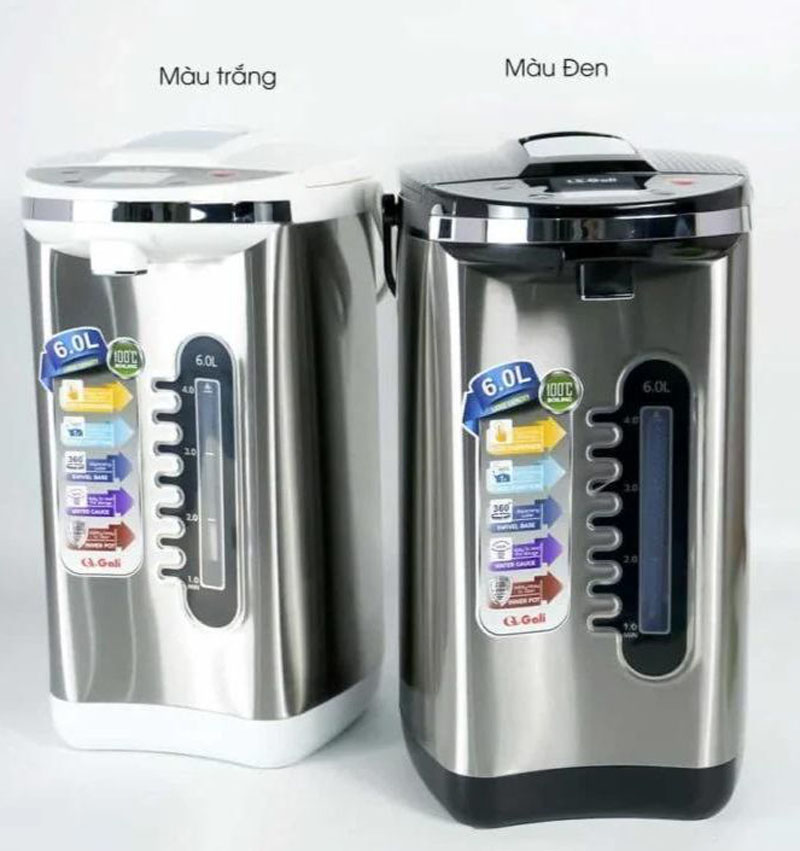 Bình thủy điện Gali GL-5060B - 6 lít - Hàng chính hãng