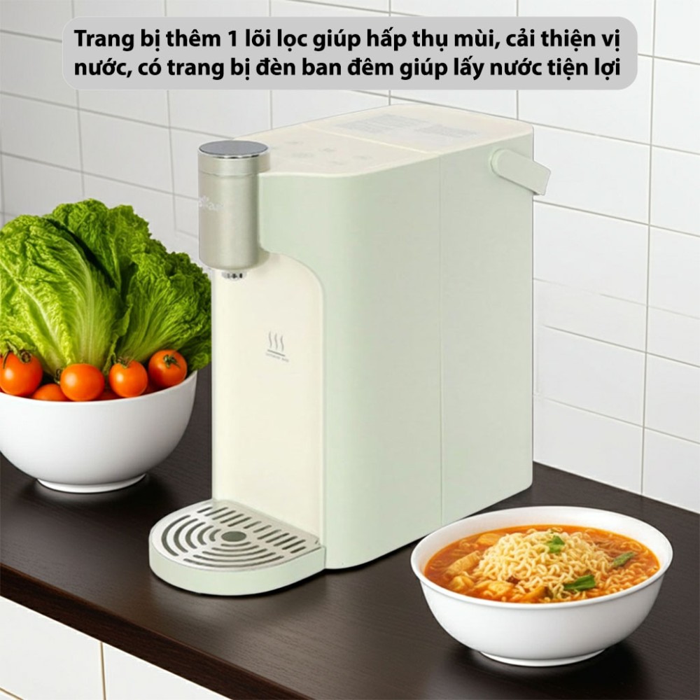 Bình thủy điện lọc nước Bear BWP-T402301G lõi lọc tiện lợi lọc nước hiệu quả