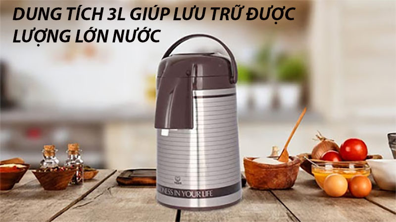 Bình thủy giữ nhiệt Tiger PNM-B30S