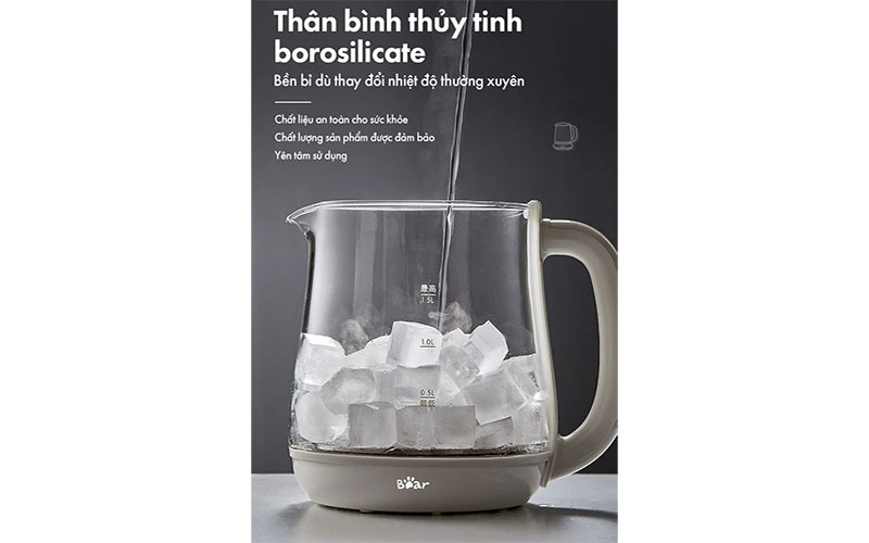 Bình trà đa năng Bear YSH-D15V7 - Hàng chính hãng