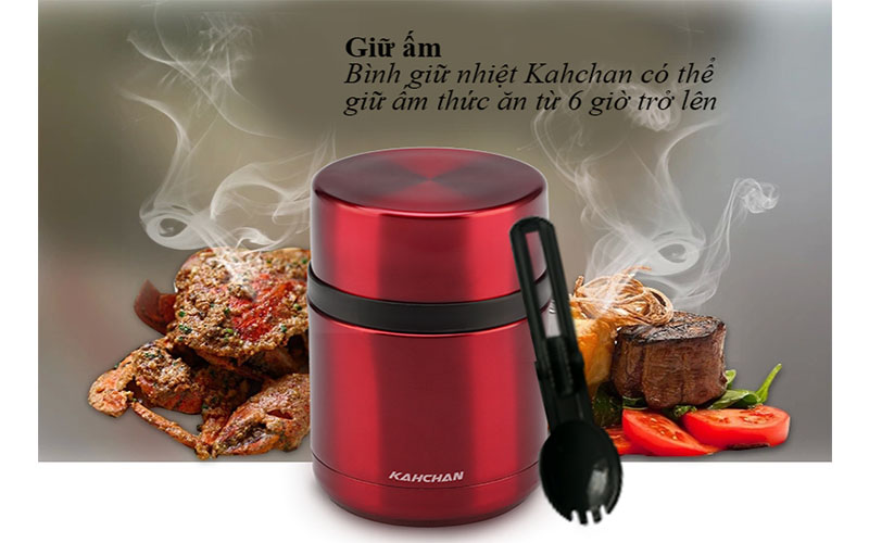 Bình ủ nấu thức ăn không điện Kahchan XFJ5-50 - Hàng chính hãng