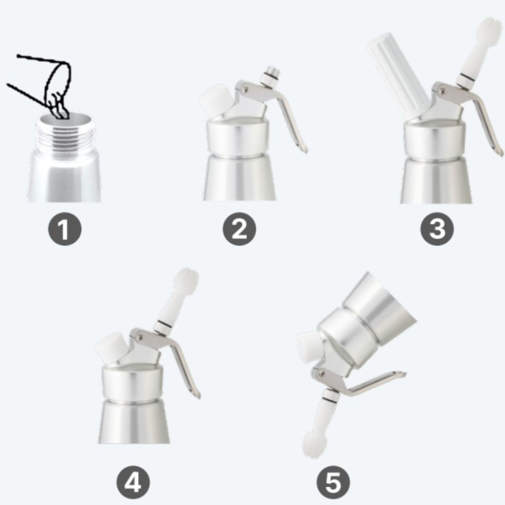 Bình xịt kem tươi Unibar UBK-1000 - Hàng chính hãng