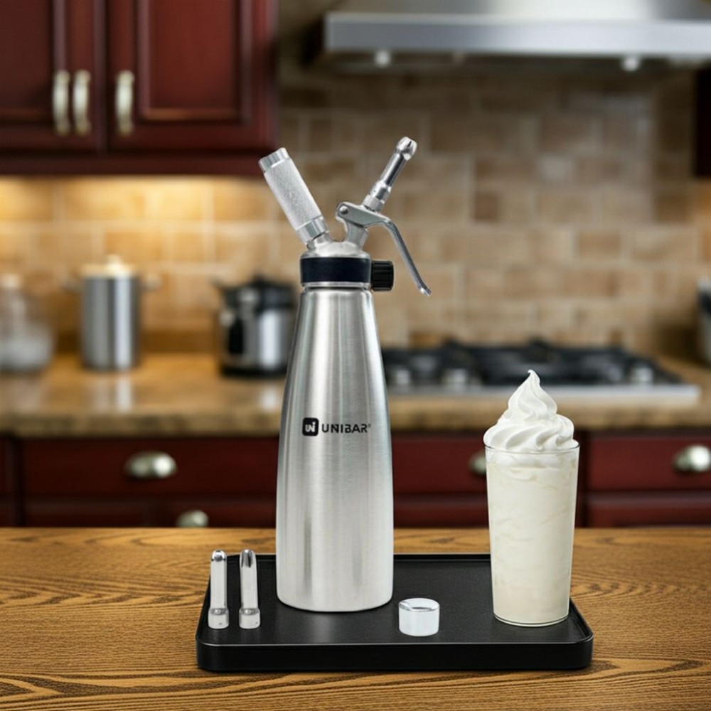 Bình xịt kem tươi Unibar UBK-1000 - Hàng chính hãng