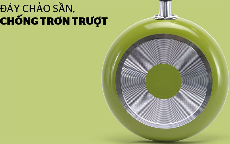 Bộ 2 chảo nhôm trơn cạn Sunhouse CT1824C - Hàng chính hãng