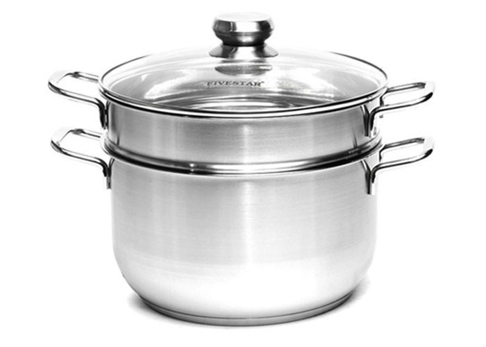 Bộ 2 nồi xửng 3 đáy FiveStar NK ST30-3DG - Hàng chính hãng