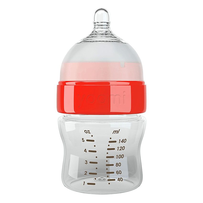 Chất liệu của bộ 3 bình sữa cao cấp PP 140ml Yoomi Y38B.YCCR