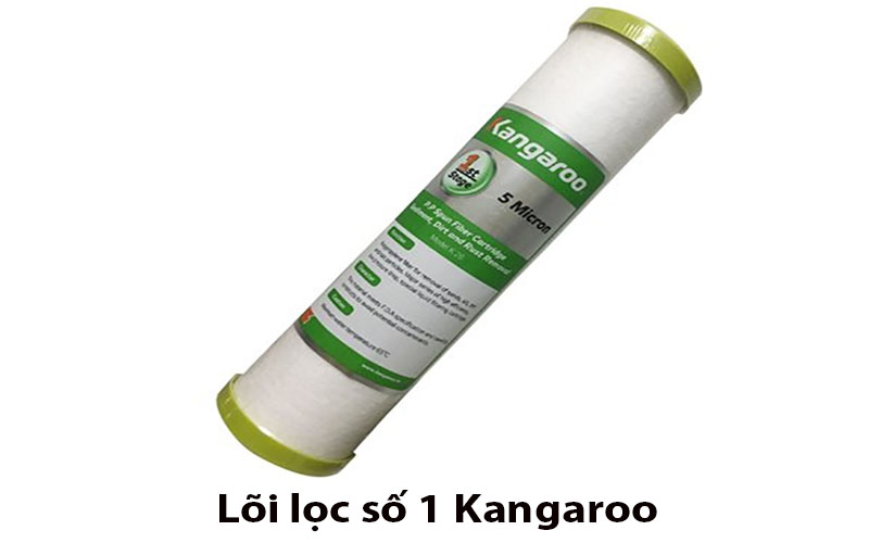 Bộ 3 lõi lọc nước Kangaroo 1,2,3 - Hàng chính hãng