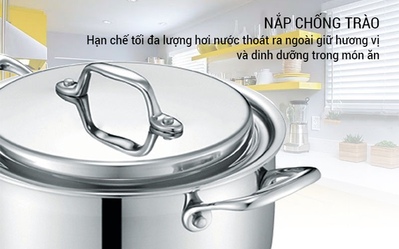 Bộ 5 nồi Inox PoongNyun WTPIHV - Hàng chính hãng