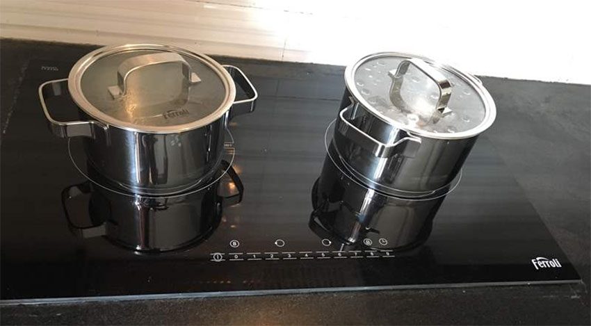 Bộ ba nồi inox Ferroli 3-PC 182024 - Hàng chính hãng