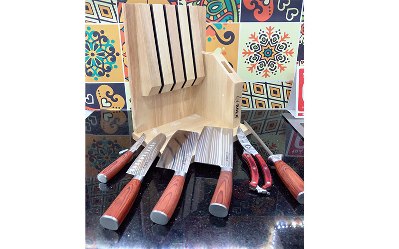 Bộ dao 7 món Arber ABSCR14-7 - Hàng chính hãng