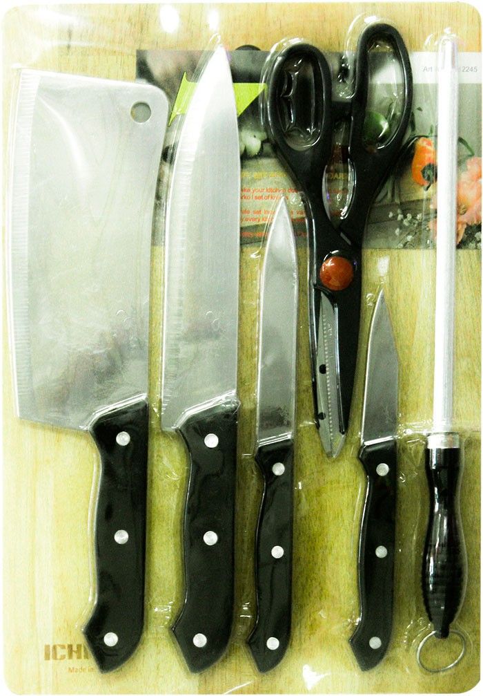 Bộ dao thớt 7 món