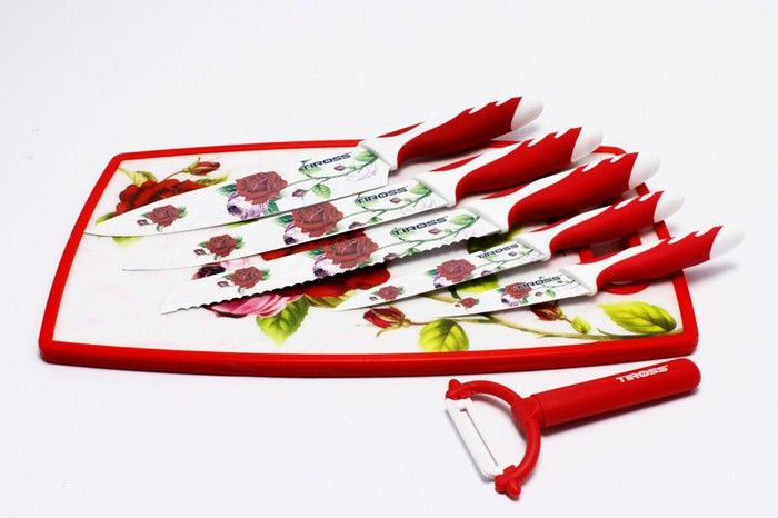 Bộ dao 7 món Tiross TS-1281 - Hàng chính hãng