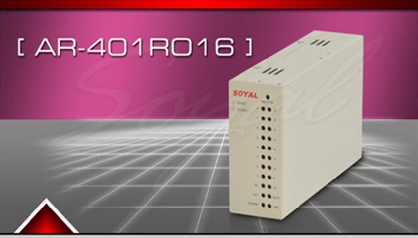 Bộ điều khiển phân tầng kiểm soát thang máy Soyal AR-401RO16 - Hàng chính hãng