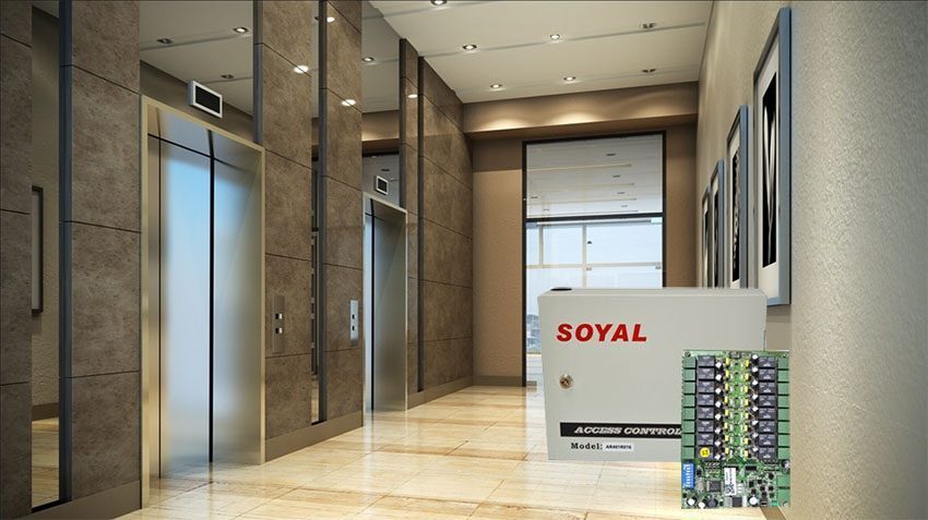 Bộ điều khiển phân tầng kiểm soát thang máy Soyal AR-401RO16 - Hàng chính hãng