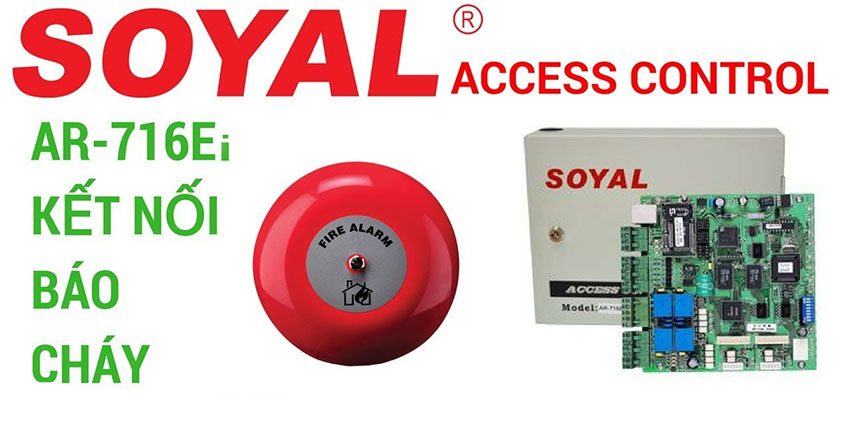 Bộ điều khiển trung tâm Soyal AR-716Ei - Hàng chính hãng
