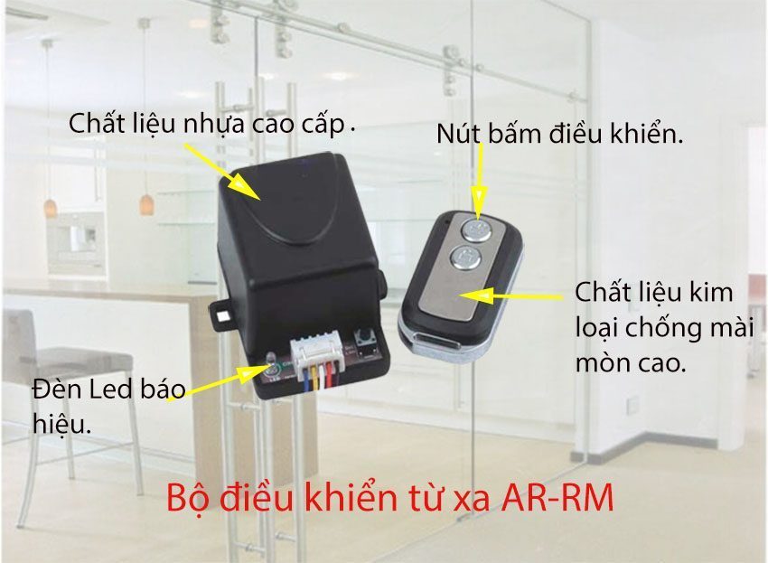Chất liệu của bộ điều khiển từ xa Soyal AR-RM