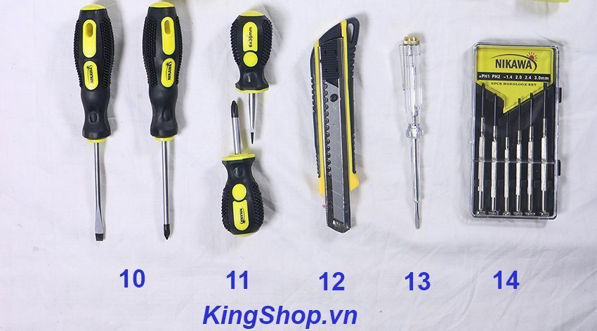 Bộ dụng cụ 21 món Nikawa NK-BS021