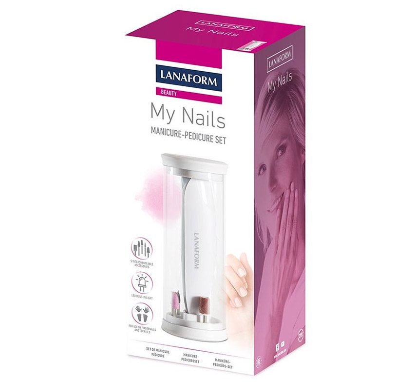 Bộ dụng cụ chăm sóc móng Lanaform My Nail LA130512 - Hàng chính hãng