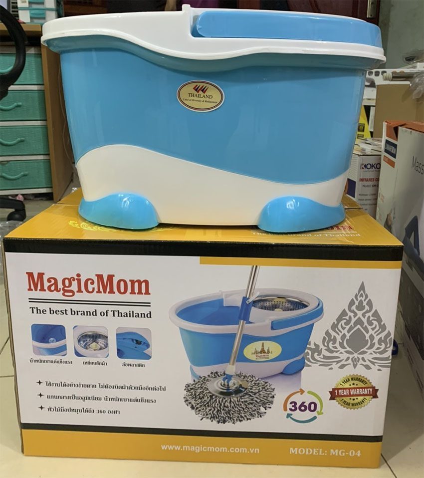 Bộ dụng cụ lau nhà MagicMom MG-04 - Hàng chính hãng