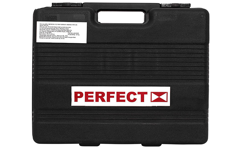 Bộ dụng cụ máy khoan cầm tay Perfect PF-168 - Hàng chính hãng