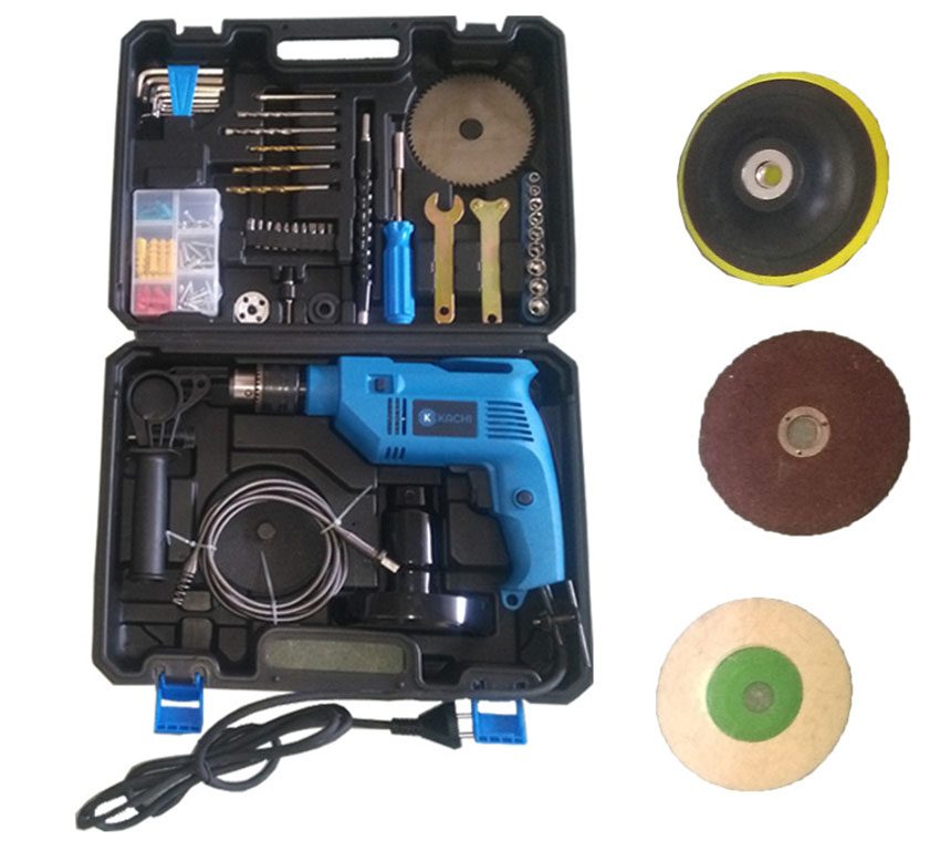 Bộ khoan đa năng có cưa đĩa mài Kachi K-19 - Hàng chính hãng
