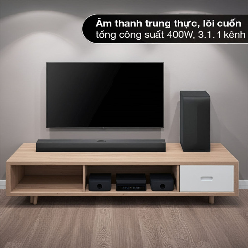 Bộ loa thanh LG S70TY 400W - Hàng chính hãng
