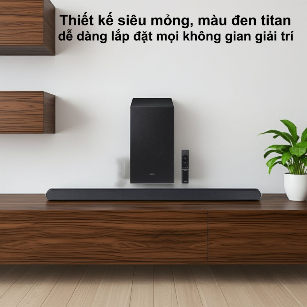 Bộ loa thanh Samsung 3.1 kênh HW-S700D/XV 250W - Hàng chính hãng