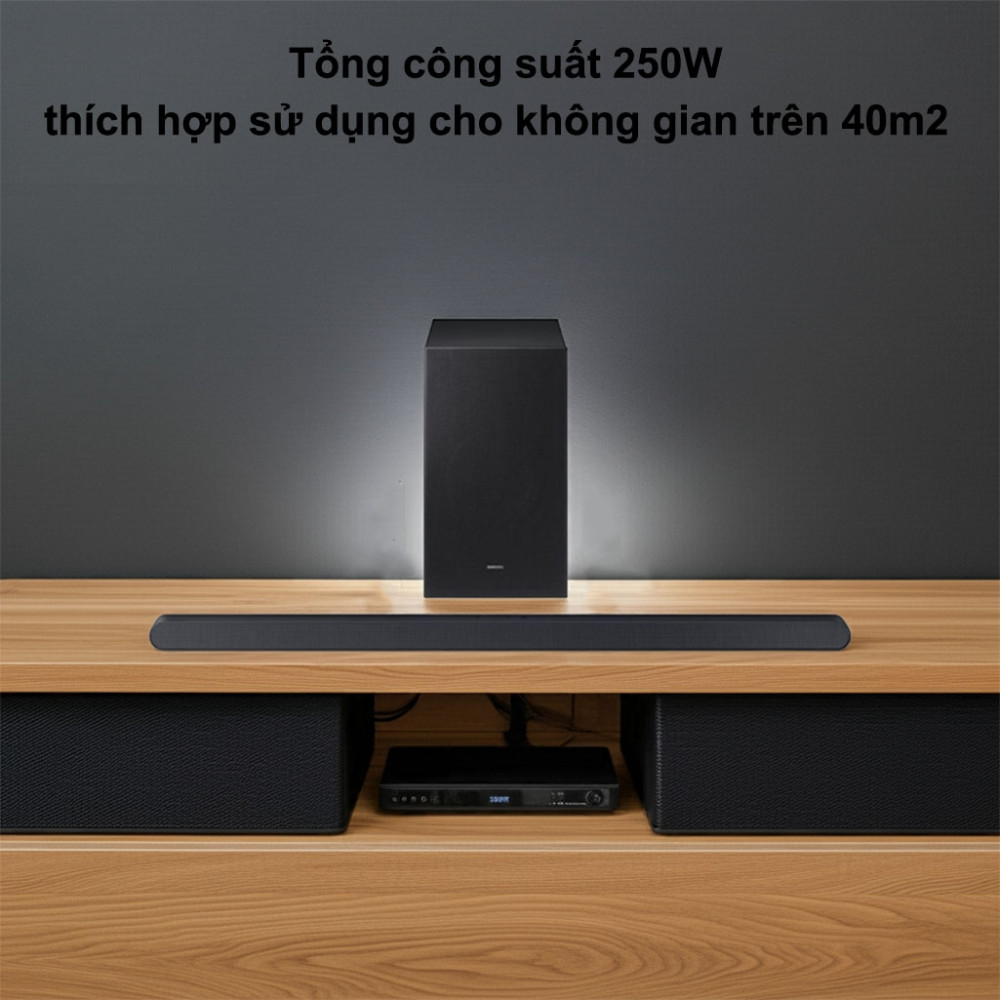 Bộ loa thanh Samsung 3.1 kênh HW-S700D/XV 250W - Hàng chính hãng
