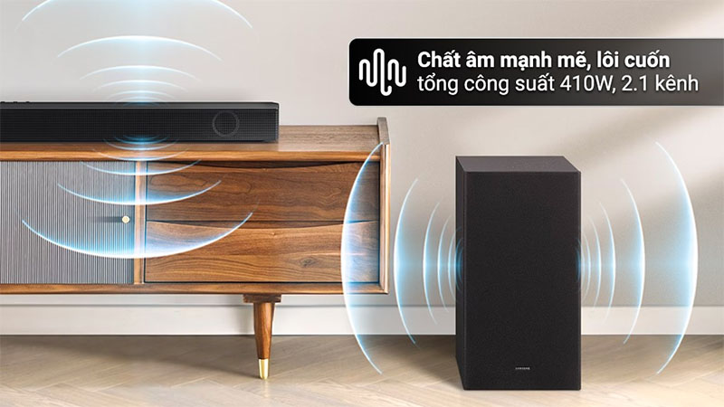 Bộ loa thanh Samsung HW-B550 - Hàng chính hãng