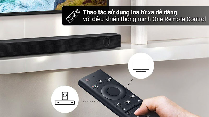 Bộ loa thanh Samsung HW-B550 - Hàng chính hãng