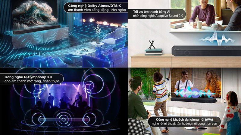 Bộ loa thanh Samsung HW-Q990C/XV - Hàng chính hãng