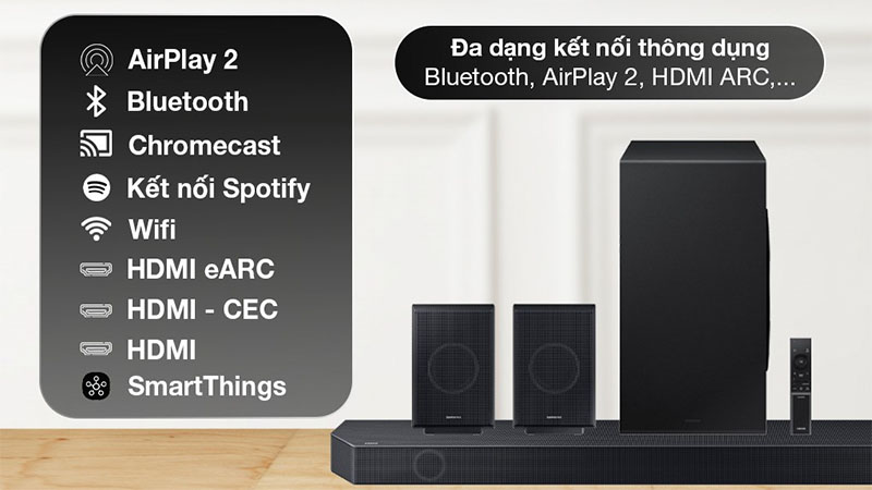 Bộ loa thanh Samsung HW-Q990C/XV - Hàng chính hãng