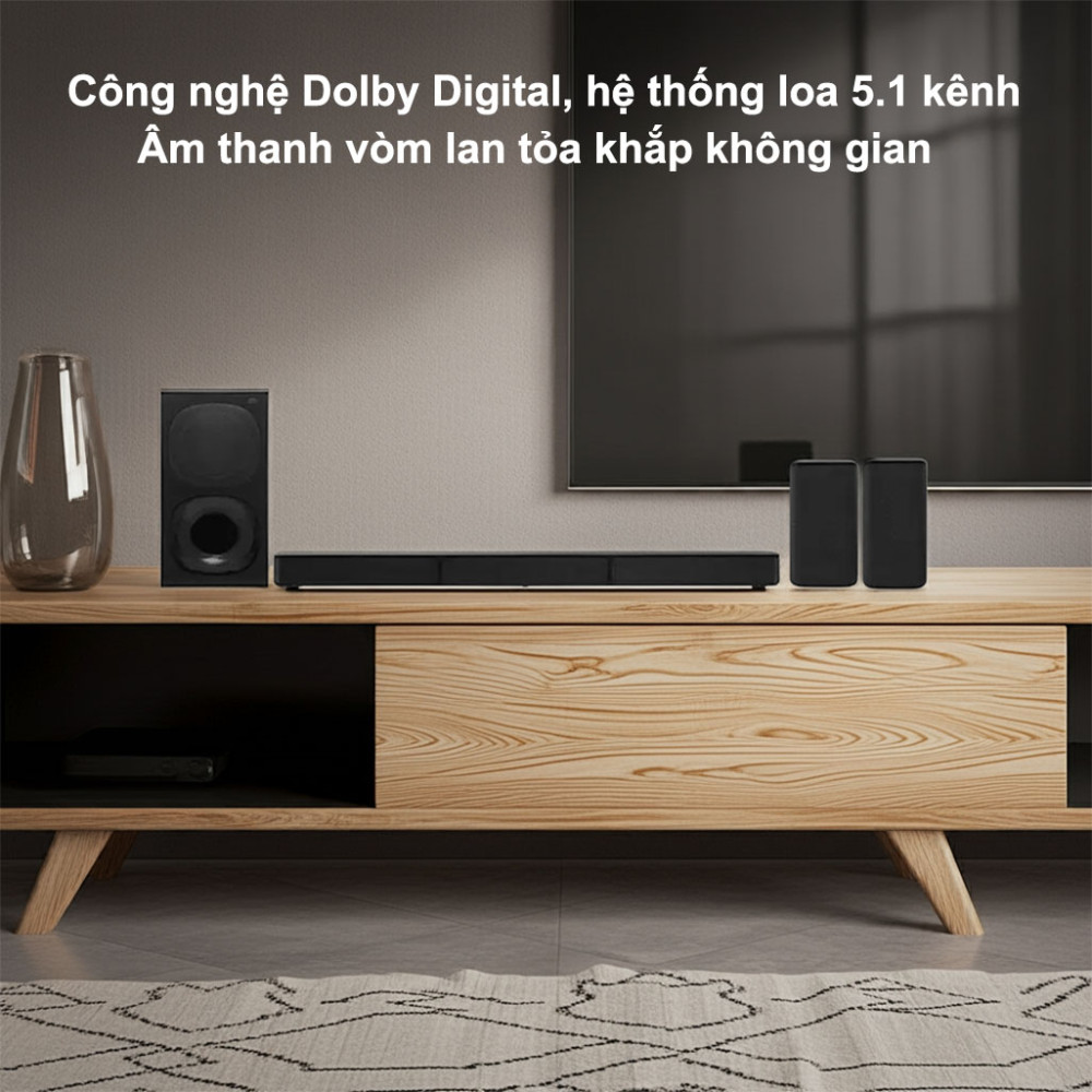 Bộ loa thanh Sony 5.1 HT-S20R - Hàng chính hãng