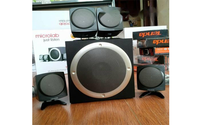 Bộ loa trầm Microlab 4.1 TMN3 - Hàng chính hãng