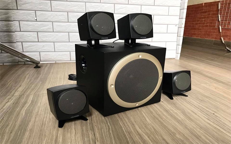 Bộ loa trầm Microlab 4.1 TMN3 - Hàng chính hãng