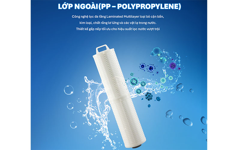 Bộ lọc nước đầu nguồn Tân Á Đại Thành Beluga B2.1 250 - Hàng chính hãng