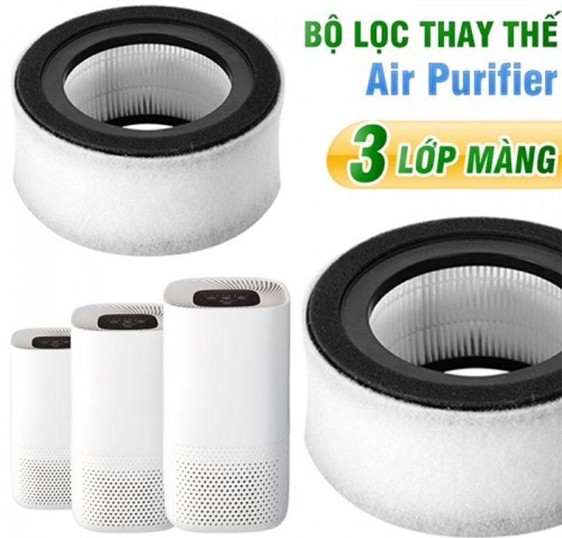 Bộ lọc thay thế cho máy lọc không khí Lanaform Air Purifier LA12020901 - Hàng chính hãng