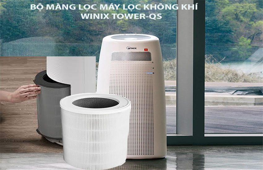 Bộ màng lọc máy lọc không khí Winix Tower-QS - Hàng chính hãng