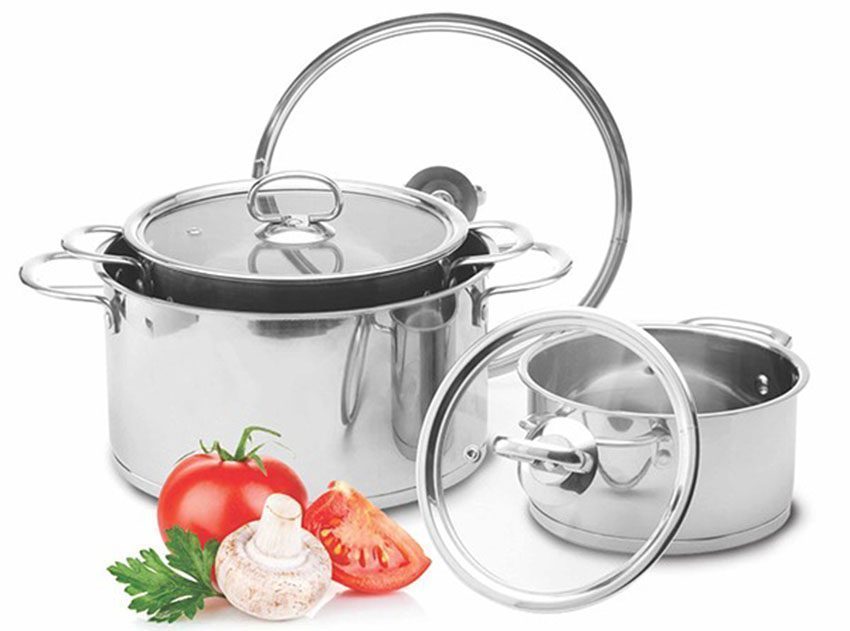 Bộ nồi 3 đáy Sunhouse SH890 - Hàng chính hãng