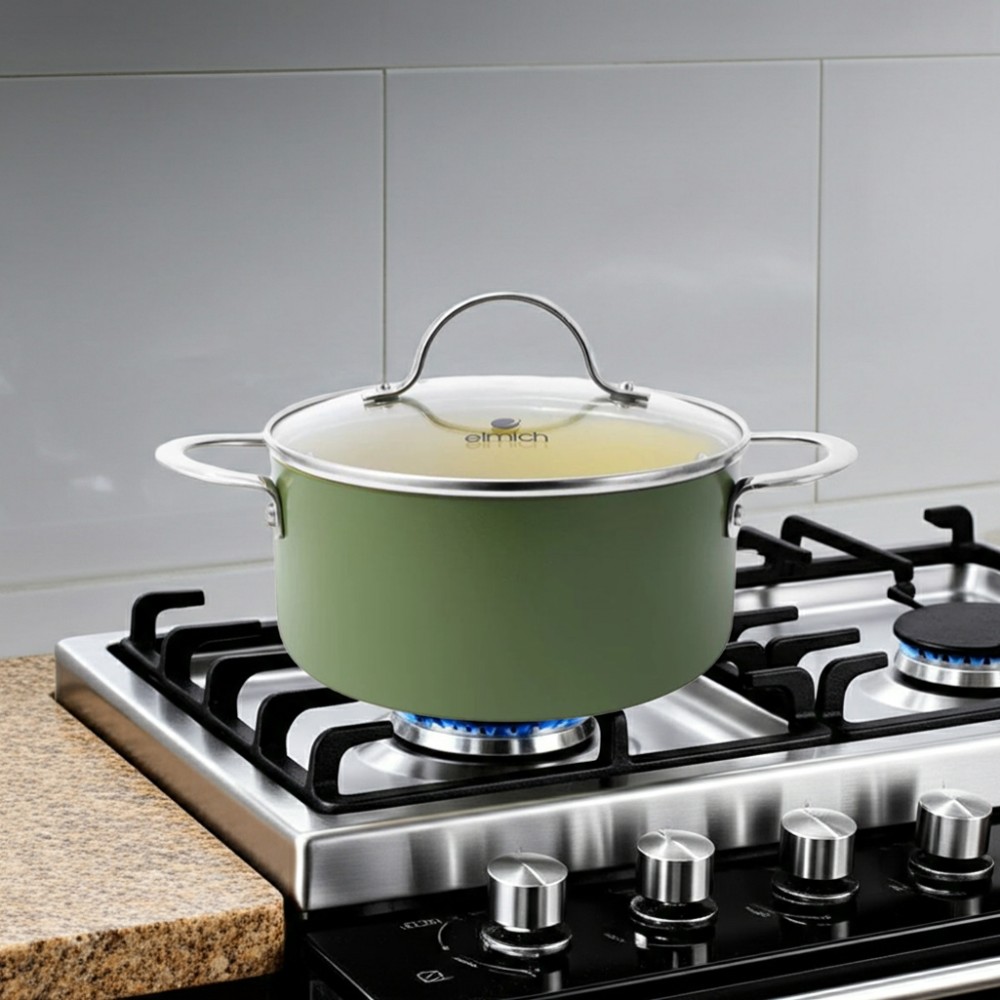 Bộ nồi 3 món Elmich Olive classic EL5242OV03 - Hàng chính hãng