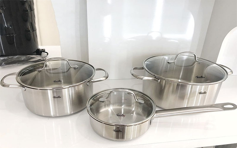 Bộ nồi 3 món Fissler San Francisco - Hàng chính hãng
