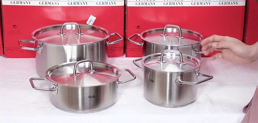 Bộ nồi 4 món Fissler BERLIN 083-118-04-001 - Hàng chính hãng