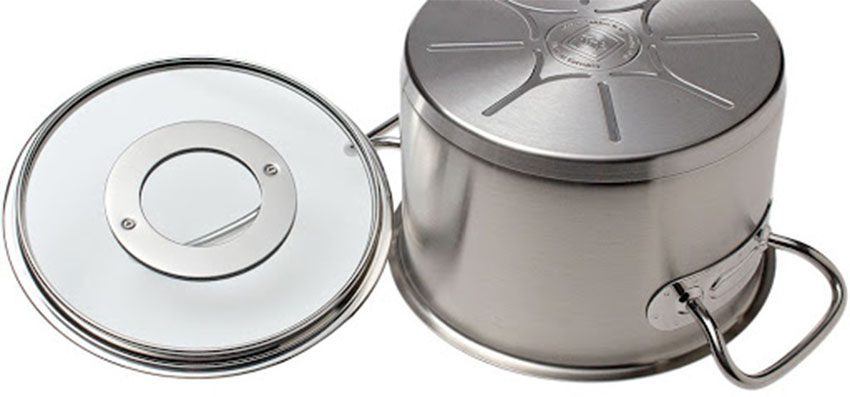 Nắp của Bộ nồi 4 món nắp kính Fissler ORIGINAL PRO 084-126-04-000 