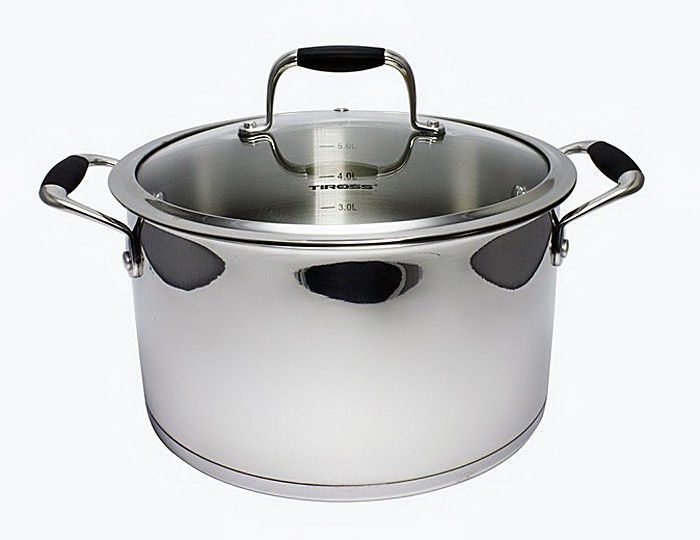 Bộ nồi inox 5 đáy cao cấp Tiross TS870 - Hàng chính hãng