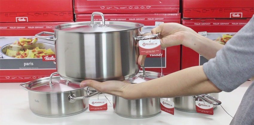 Bộ nồi 5 món Fissler BERLIN 083-118-05-001 - Hàng chính hãng