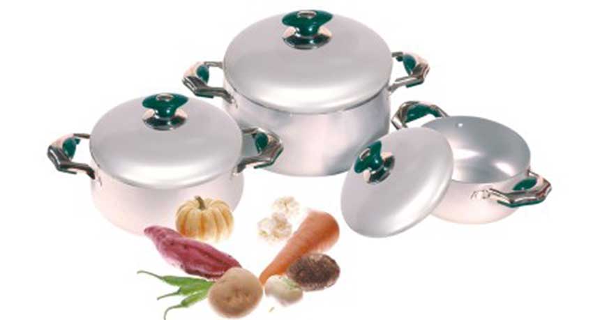 Bộ nồi Anod Sunhouse SH7732 - Hàng chính hãng