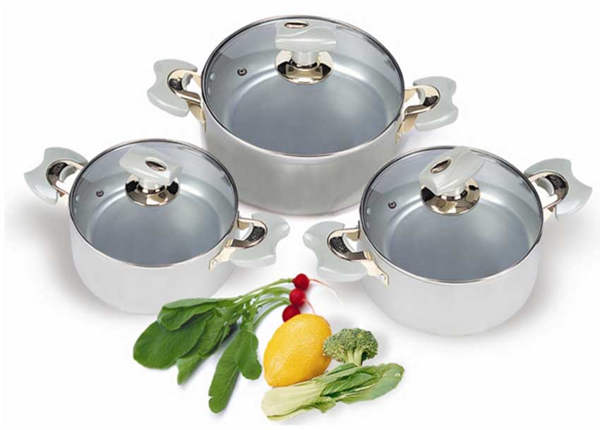 Bộ nồi Anod Sunhouse SH9933 - Hàng chính hãng